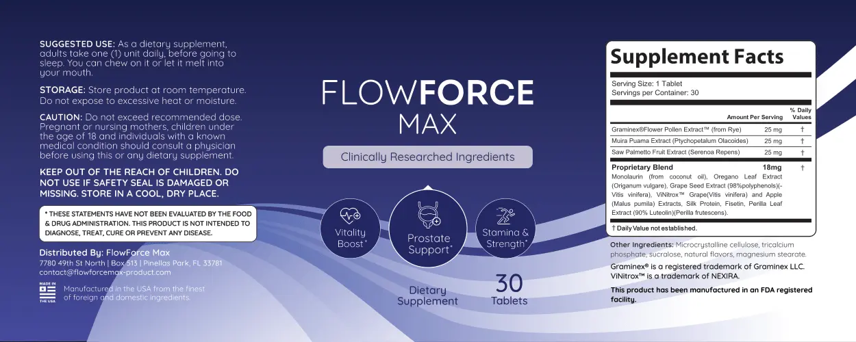 FlowForce Max 6 bottle Buy 